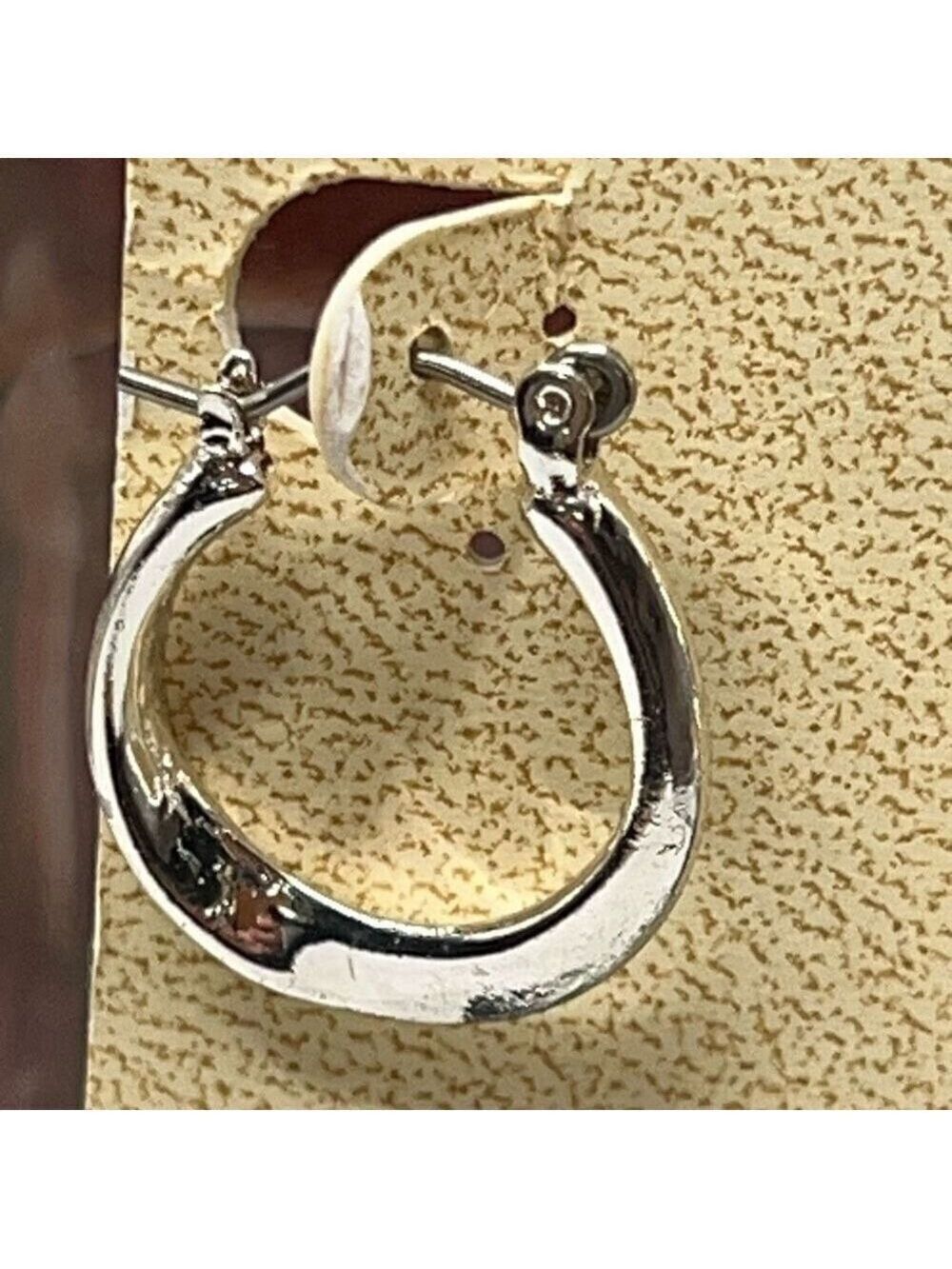 Hannah Silver Hoop Earrings